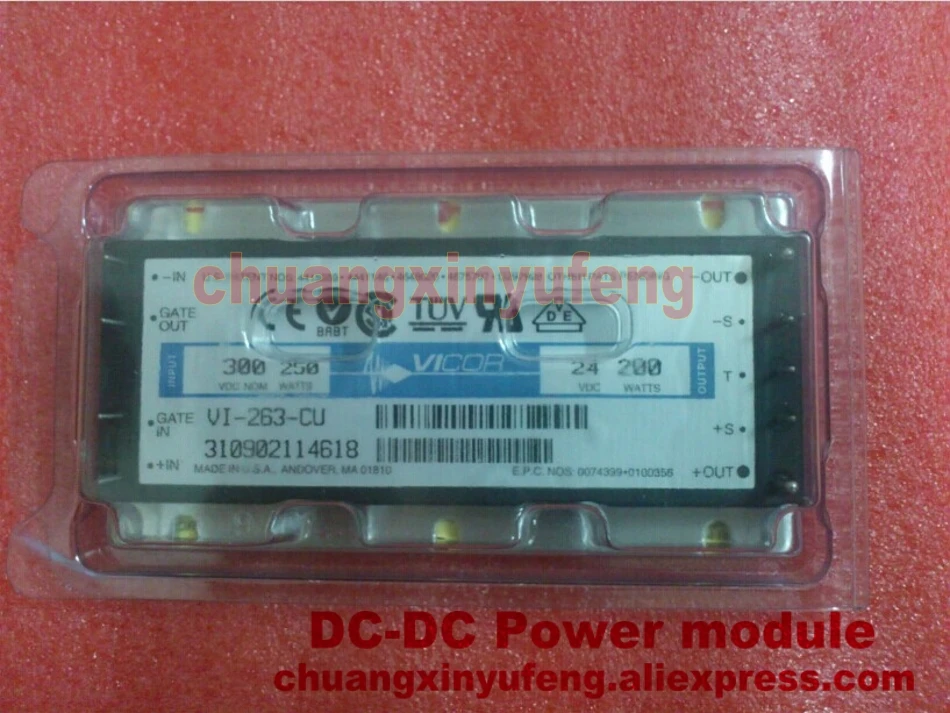 VI 263 CU VICOR Power module DC DC converter module DC 300V 24V 200W8