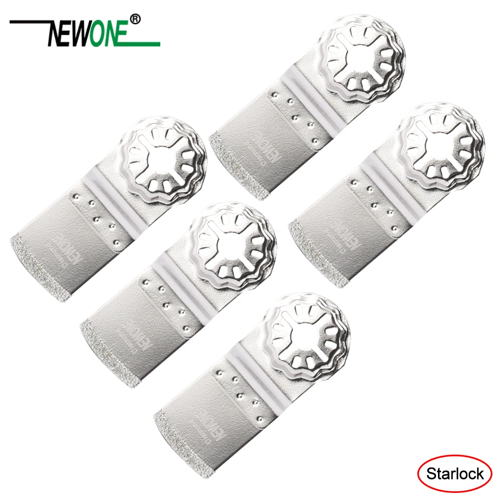 

NEWONE Diamond Technology plunge-cutting oscillating multitool saw blade Multi Pack for Starlock Cutting Wood Drywall Plastics