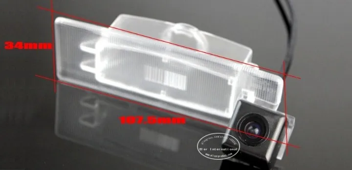 Liislee фонарь освещения номерного знака Камера/HD CCD Ночное видение/зеркало заднего вида сигнала Камера/использования парковочной Камера для hyundai i40 2011