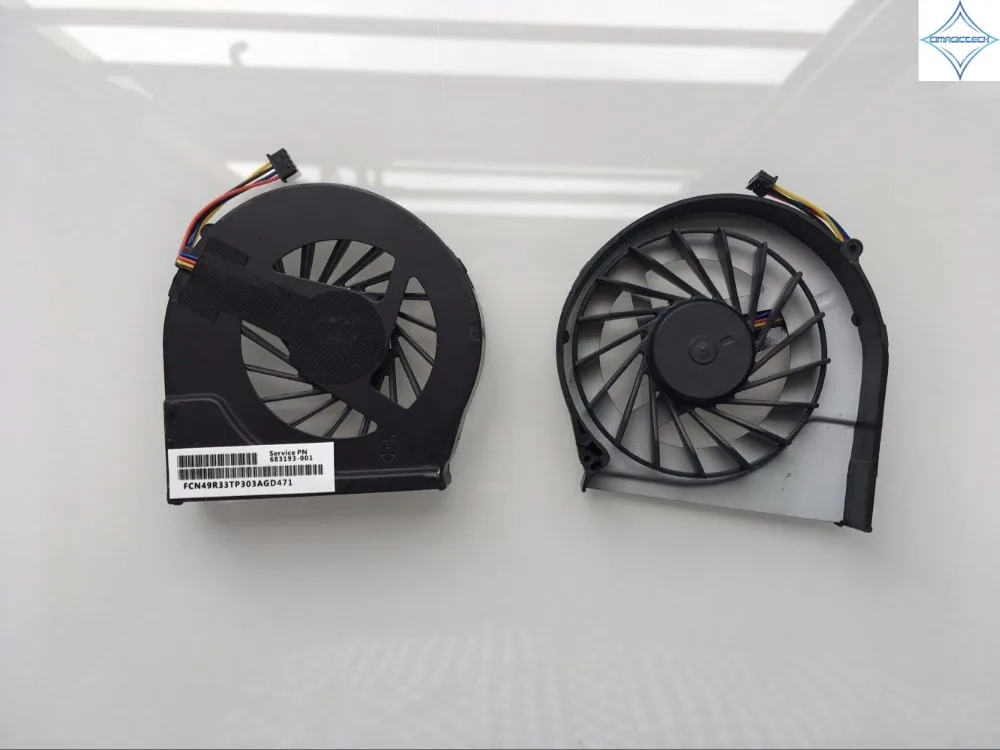Оригинальный Новый охлаждающий вентилятор для ноутбука HP G7 2000 G4 683193 001 Kipo 055417R1S