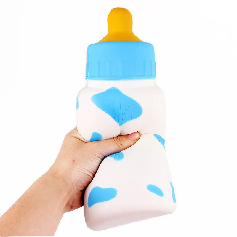 25 см очень большие мягкие игрушки Squeeze смешные детские бутылки творчества Squishie расслабляет снятие стресса нарушил Jumbo Squishies игрушки