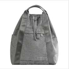 Портативный походный школьный рюкзак со шнурками спортивная сумка органайзер для одежды