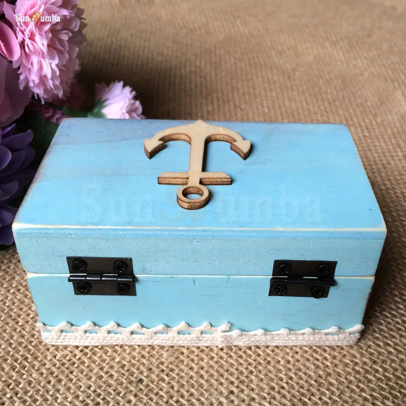 Beach wedding ring box MUW-051-05