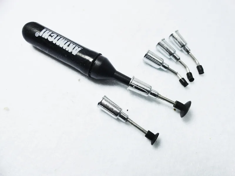 

2pcs/lot MT-668 IC SMD Vacuum Sucking Pen Sucker Pick Up Hand + 4 Suction Headers repair tools