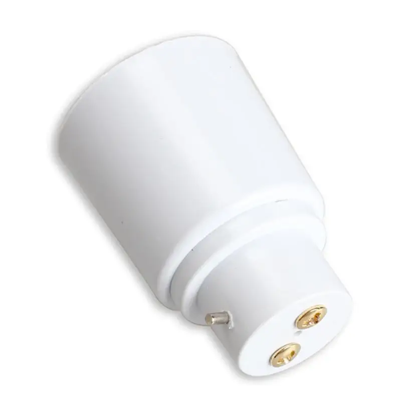 B22 к E27 светодио дный галогенные CFL света База Лампа адаптер конвертер гнездо