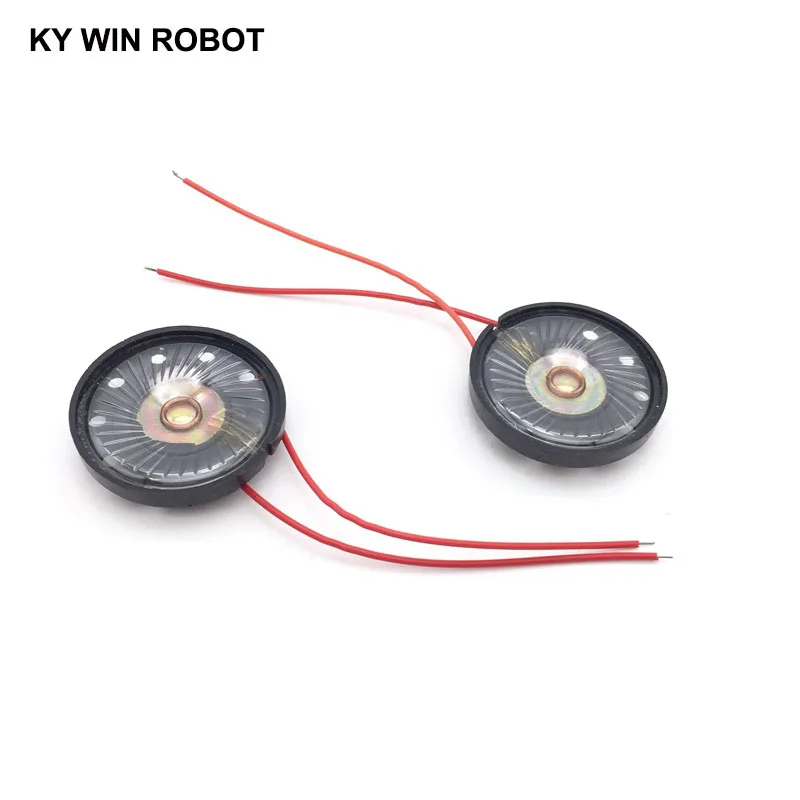 2 шт./партия, новая ультратонкая игрушка-Автомобильный рожок 16 Ом 0,5 Вт 0,5 Вт 16R Диаметр динамика 36 мм 3,6 см с проводом