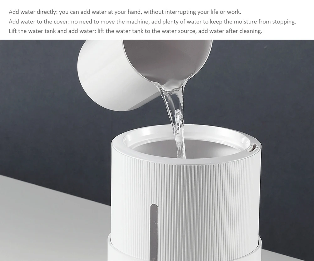 Deerma DEM - SJS600 5L Large Capacity Purifying Humidifier from Xiaomi Youpin