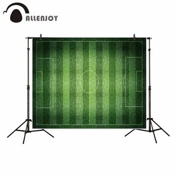 

Allenjoy Sports stadium photography backdrop football stripes grass playground new background photobooth photocall photo studio