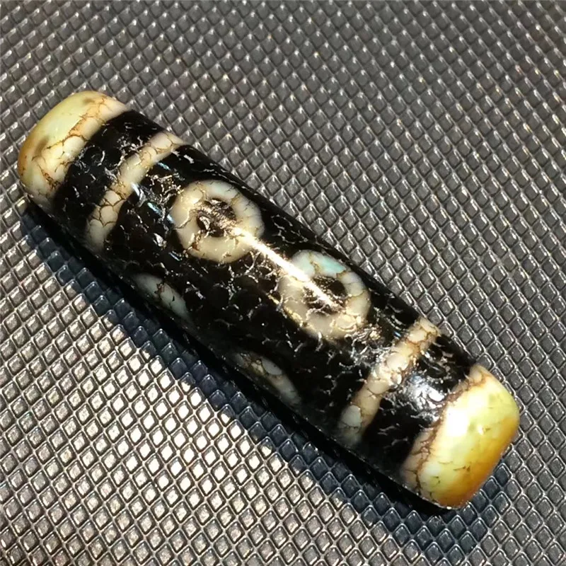 

Vajrauana Qualitied Old Tibetan Dzi Beads Natural Stone Protective Amulet Beads 8 EYES Collective item Free Shipping