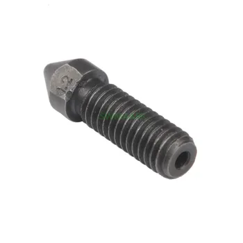 

1pcs Hardened steel Volcano Nozzle 0.4mm 0.8 1.0 1.2 1.5 TEVO Hotend Extruder Super hard Large Caliber For 1.75MM 3D Printer