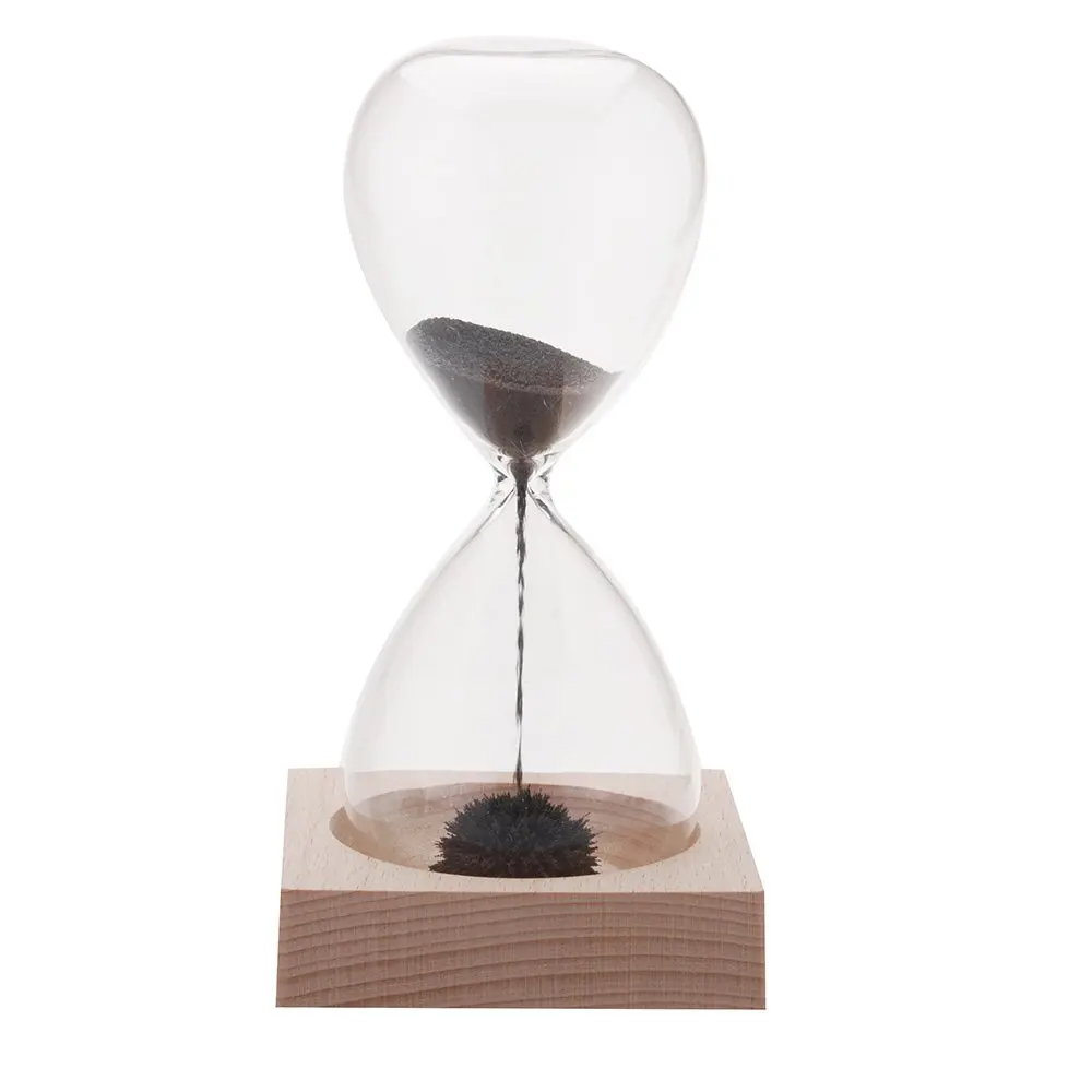 1 шт. песочные часы с магнитным песком Awaglass ручной песочный таймер настольные украшения магнитные Песочные часы