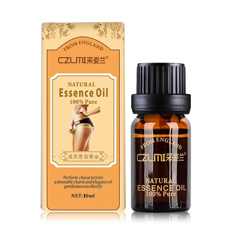 

CZLMI Potent Effect Lose Weight Essence Oil Thin Leg Waist Fat Burning Natural Safety Weight Loss Products Slimming Oil 10ML