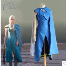 Daenerys stormborn daenerys targaryen fiesta de carnaval traje para mujeres adultas tv series cosplay juego de tronos dress y capa