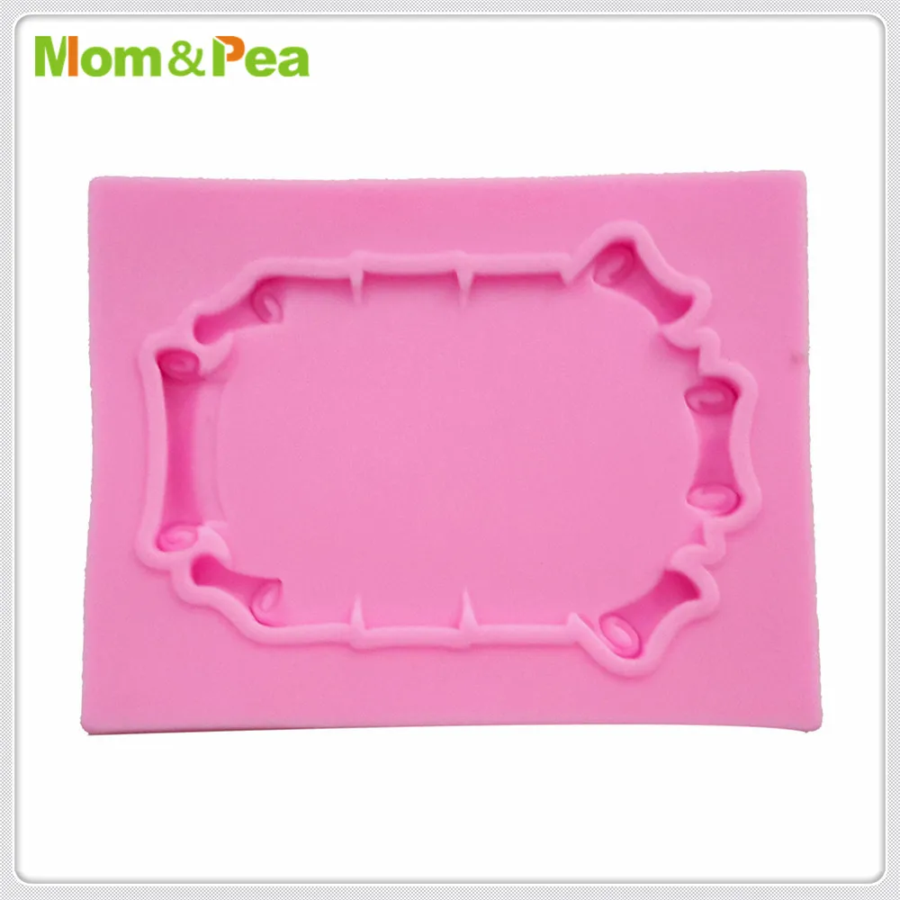 Mom &amp Pea MPA1884 силиконовая форма в форме зеркала для украшения торта помадка 3D