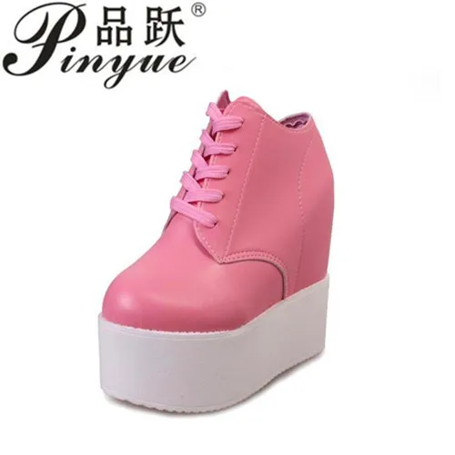 

Wedge high heels zapatos mujer Platform Heels ladies Canvas Shoes chaussure femme women school valentine zapatos Casual Shoes