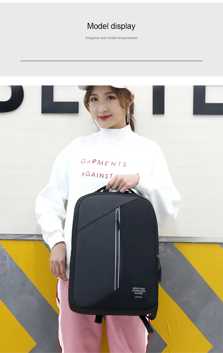 feminino repelente de água grande capacidade meninos moda viagem mochilas