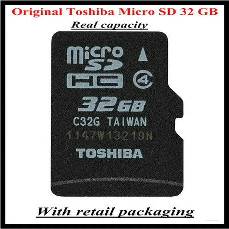 Original TOSHIBA famous brand Micro SD Real Capacity 4GB 8GB 16GB 32GB