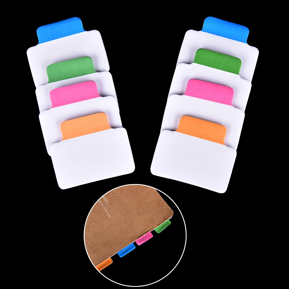 Information Note Tabs Labels Index Stickers, Sticky Notes Mini Bookmark Color Stationery Office Accessories School Supplies