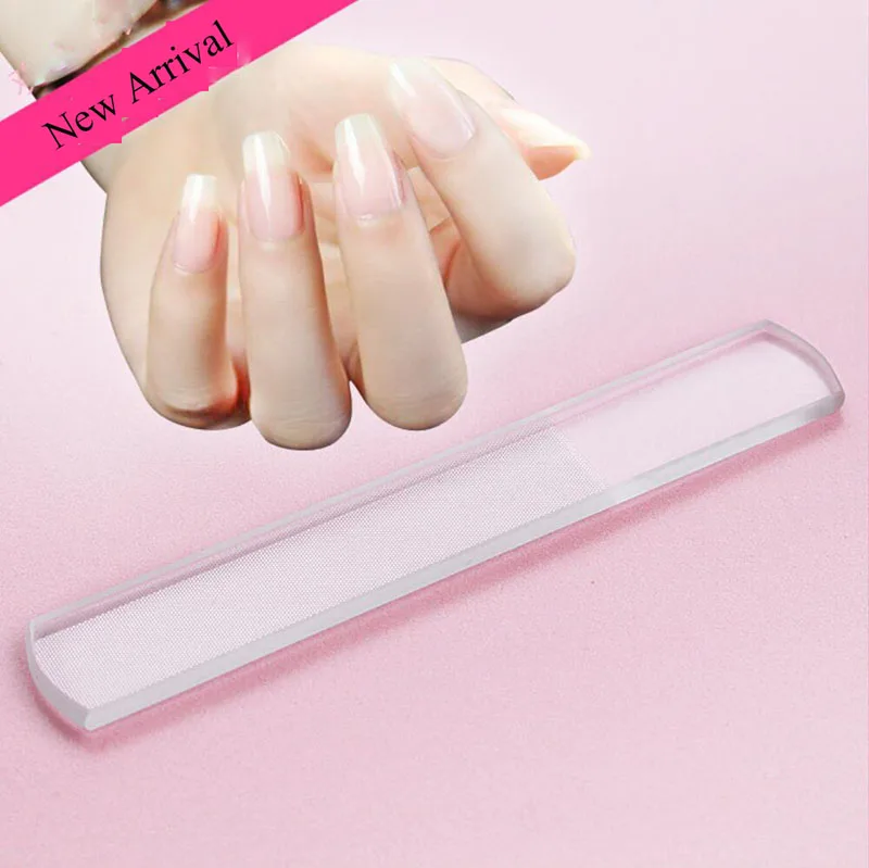 New Crystal Nanometer Glass Nail File Buffer Nail Art Polish Manicure