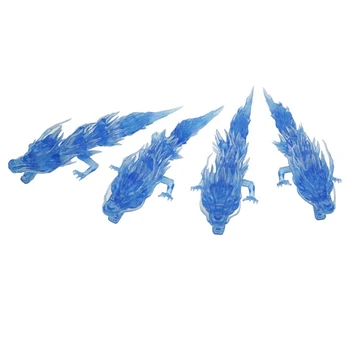 

4Pcs Dragon Special Effect Decoration Dragon Model For General Scale Model Shiryu Mount Lu Rise Dragon For Kid Children Adult