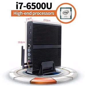 Оптовая продажа Мини-ПК Barebone PC Mini-ITX компьютер с Intel Celeron 4 ядра J1900 Гостиная HD Nano ПК
