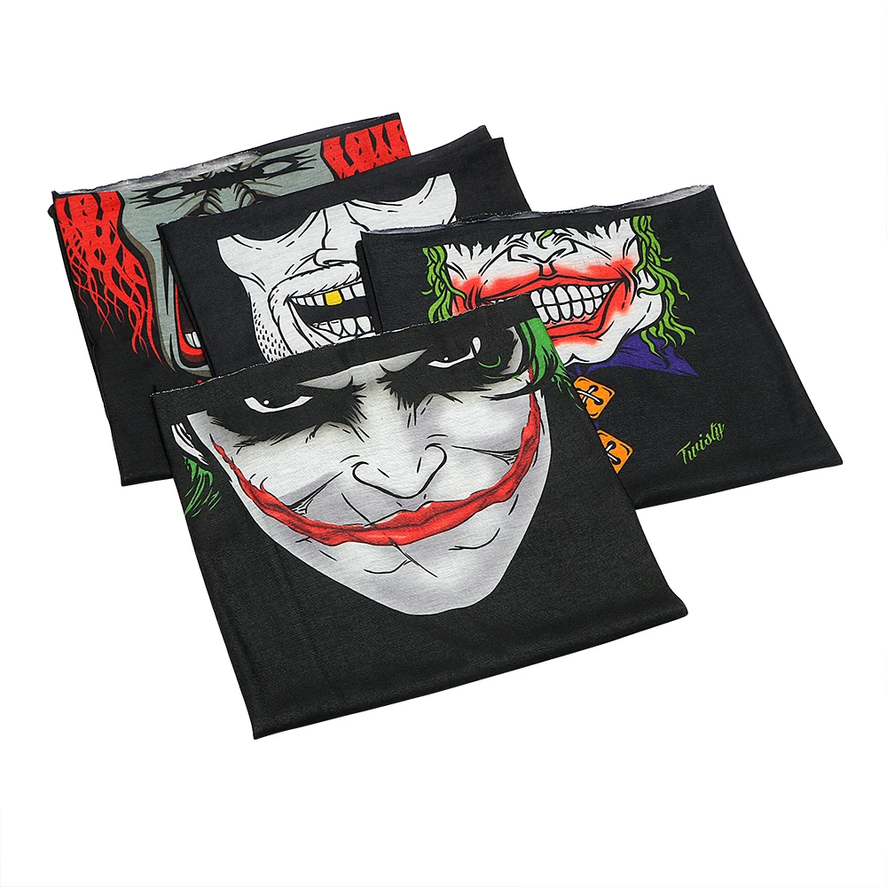 

Motorcycle Bicycle Riding Motorcycle Face Mask Funny Outdoor Sports Wicking Seamless Scarf Neck Balaclavas Half Face Mask