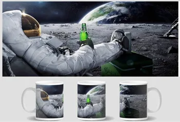 

On Space Drink Beer Mugs Ceramic Art Whisky Wine Beer Milk Tea Porcelain Coffee Mug