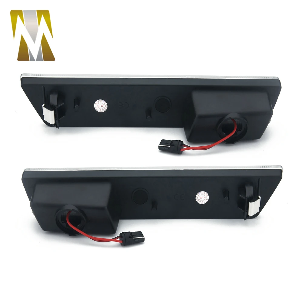 (F) Front Side LED Turn Signals Car Stop Marker Lamps For Dodge Challenger 2008-2014 (3)