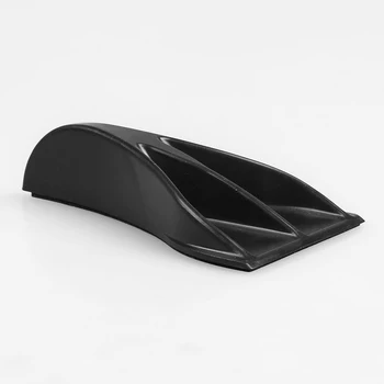 

2 PCS Eagle Claw Shape Shark Fin Diffuser Car Stickers Roof Refitting Vortex Generator Carbon Fiber Pattern Black/Carbon Fiber