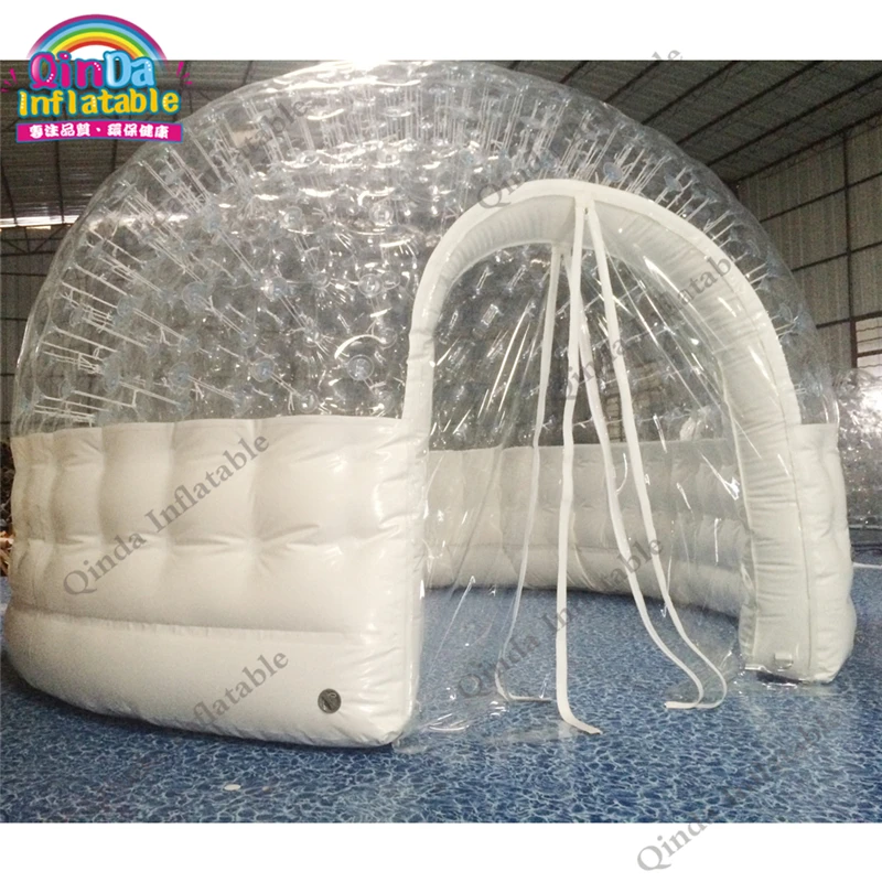  Outdoor transparent bubble house tent3m diameter inflatable camping tent for sale