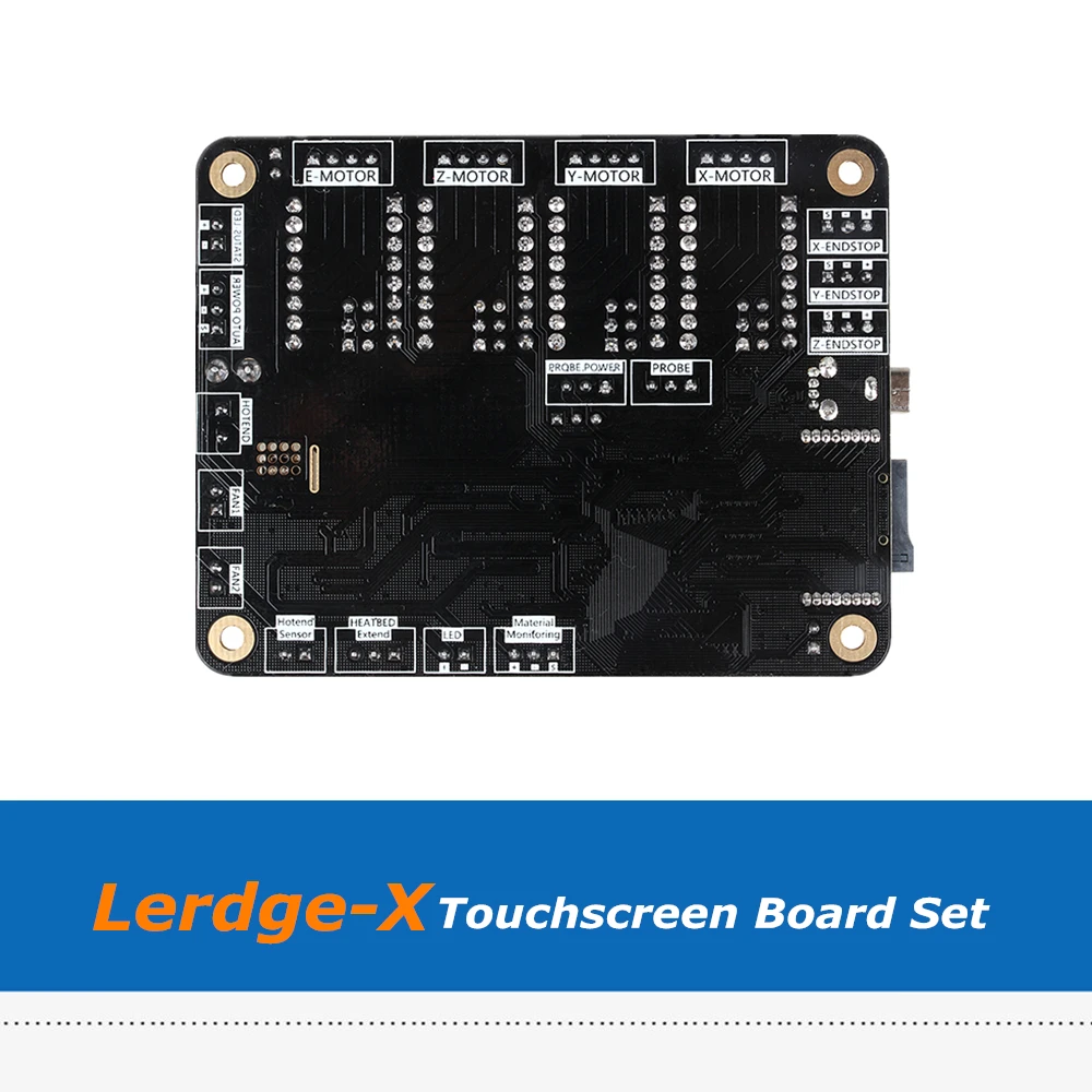 4 шт. DRV8825 драйверы 32 бит сенсорный экран Lerdge X материнская плата Набор Для Delta Ultimaker XYZ 3D принтеры