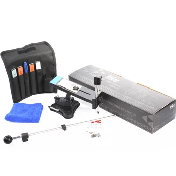 

Kitchen Knife Sharpener Sharpening Fixed Angle with 4 Sharpening Stones Kitchen Sharpening System Tools