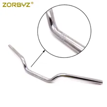 Zorbyz Chrome Мотоцикл 7/" 22 мм перетащите Руль управления для мотоциклов панелей для Honda Yamaha Harley Suzuki Ducati Триумф