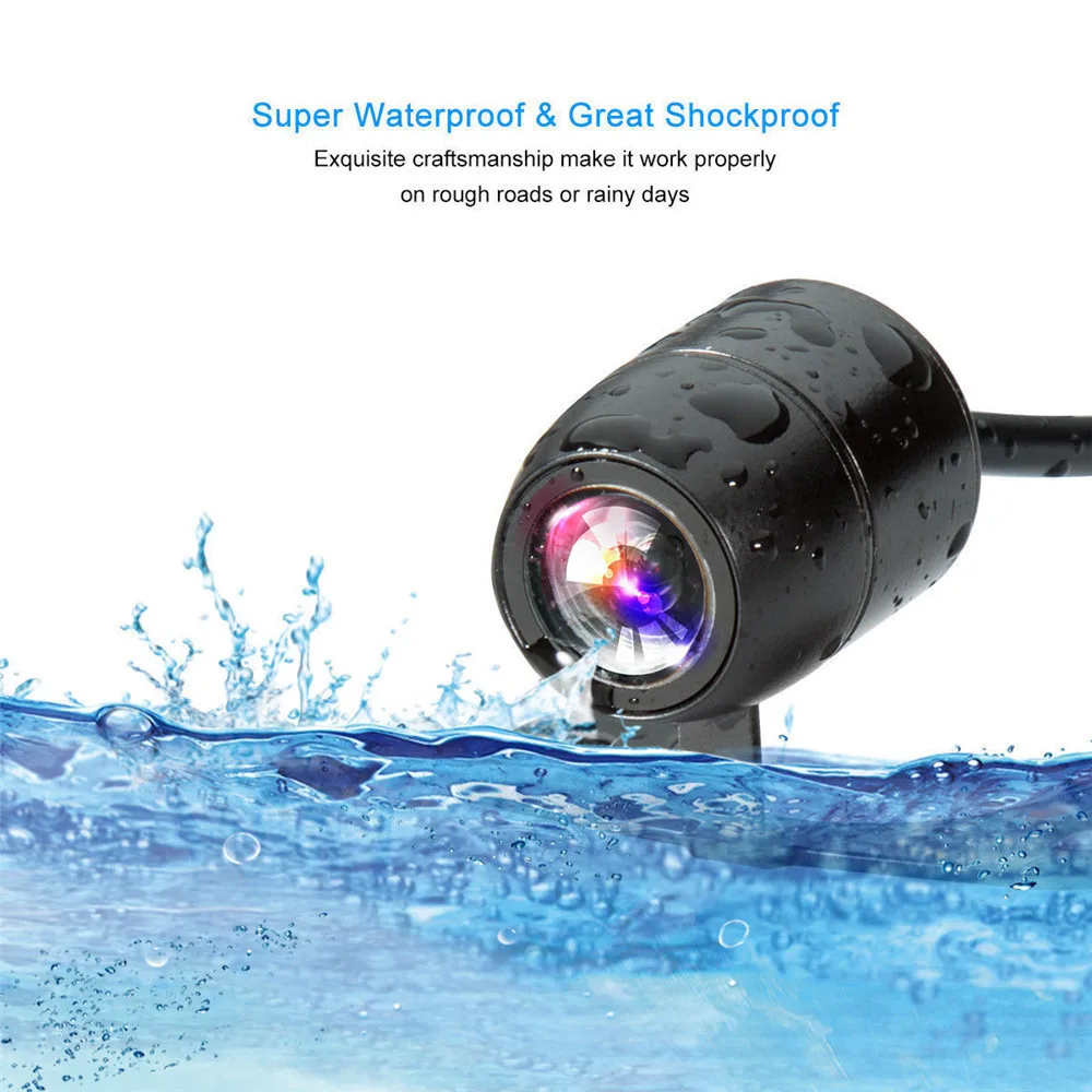 

Car Rear View Camera 170 Degree Universal Auto Parking Monitor Car Rearview Backup Reversing Camera HD Waterproof
