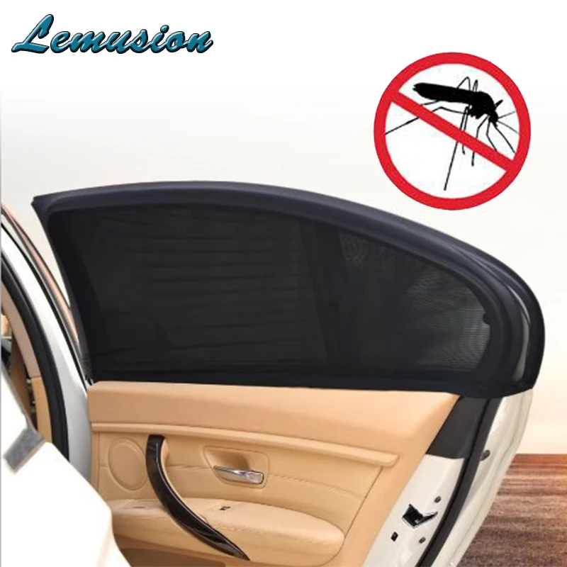 

Car-styling 1Pc Car side window sunshade cover Anti-mosquito for Audi a4 b6 a3 a6 Mercedes benz w204 w203 Honda civic 2006-2011