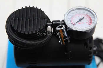 

New Hot Sale Big Flow Quantity 12V 250PSI Portable PUMP Car Air Compressor Tyre Inflator with 3 Pneumatic Nozzle FREE SHIPPING