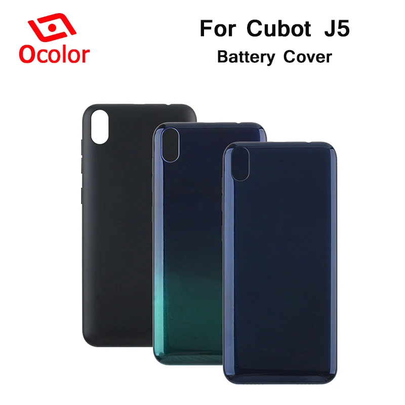 Ocolor для Cubot J5 крышка батареи задняя 5 дюйма замена Аксессуары мобильных телефонов