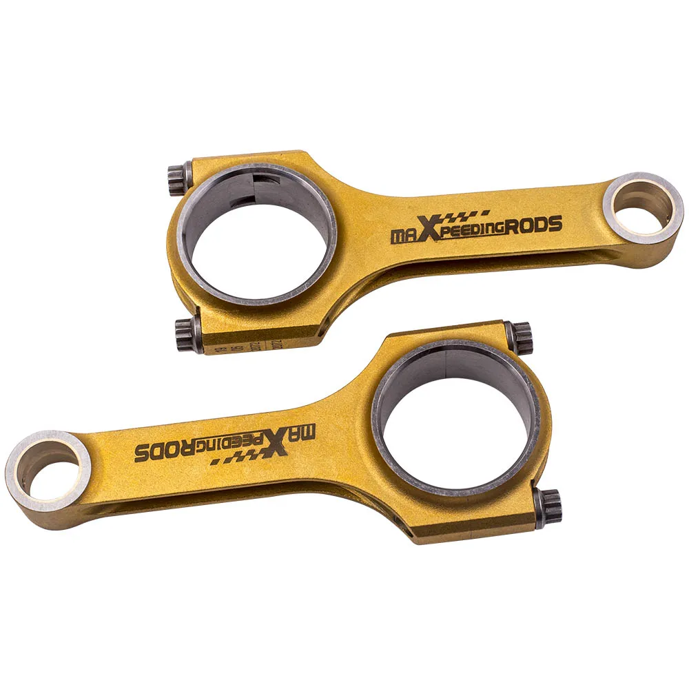 

130mm Connecting Rods Con Rods Conrods H Beam MSR Connecting Rods for Fiat 500 2 cylinder 130mm ARP2000 Conrods Bielle ARP Bolts