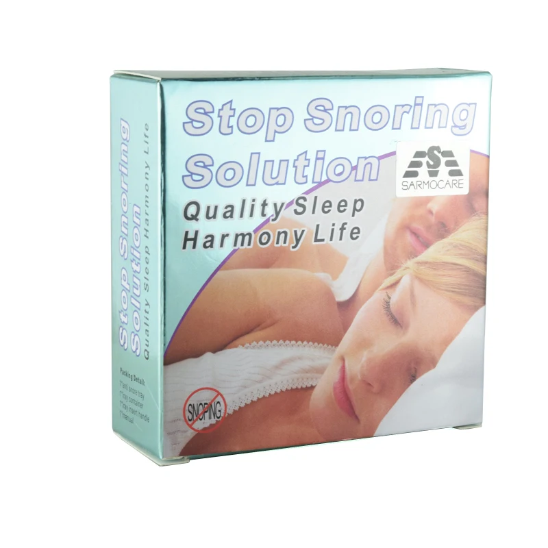 1pcs Anti Snore Mouthpiece Stop Snoring Solution Devic Stop snoring set