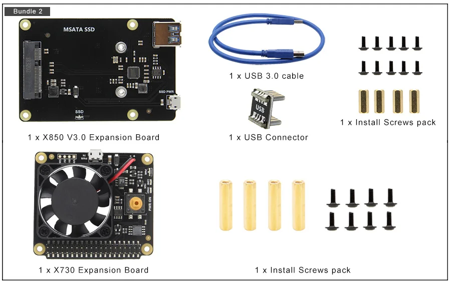 Raspberry Pi X730 управление питанием с безопасным выключением и функцией автоматического охлаждения Плата расширения для Raspberry Pi 3B+(plus)/3B