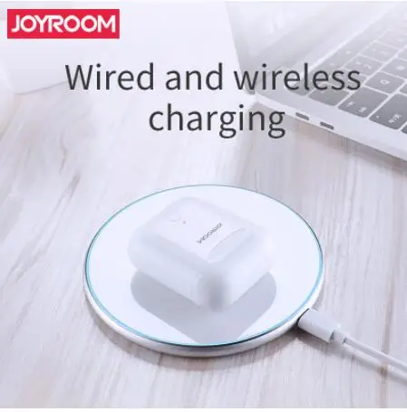 JOYROOM T03 Bluetooth беспроводные наушники бинауральные стерео шумоподавление Bluetooth наушники бас не i30 i12 i20 i10 i60 i11 tws - Цвет: White