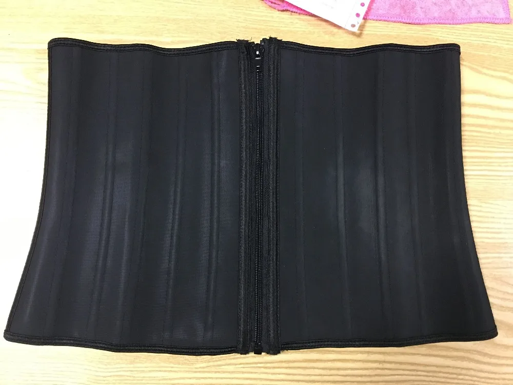 XS-XXXL Colkder 25 сталь bone молния с крючком латексный корсет средства ухода за кожей Shaper тренер живота похудения потери пояс корсеты