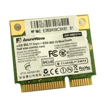 SSEA Новая для AzureWave AW-NB037H AR9285 AR5B195 AR9002WB-1NGCD Половина мини PCI-E Wifi Bluetooth 3,0 Wlan Беспроводная карта