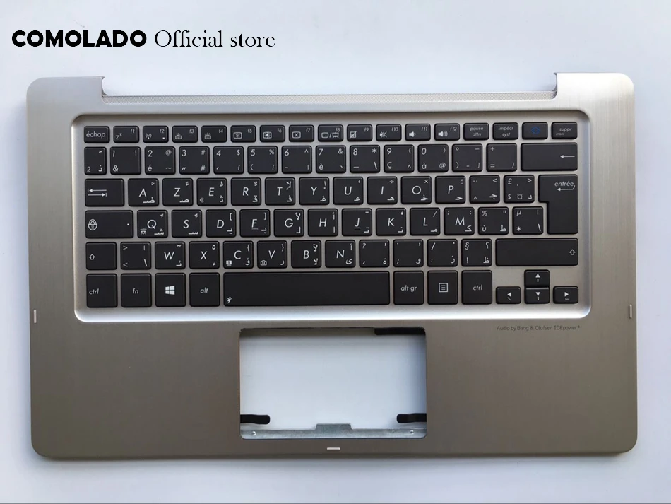 

AR Arabic Keyboard For ASUS TX300 TX300CA keyboard with palmrest top case with backlight AR Layout