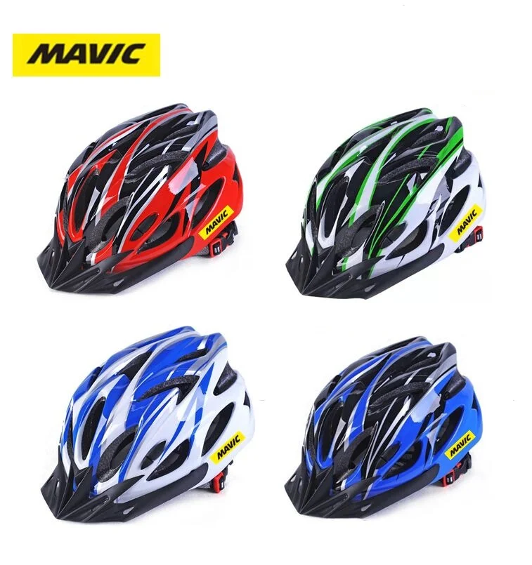 

MAVIC Bicycle Cycling Helmet Ultralight EPS+PC Cover MTB Road Bike Helmet Integrally-mold Cycling Helmet Cycling Safely Cap