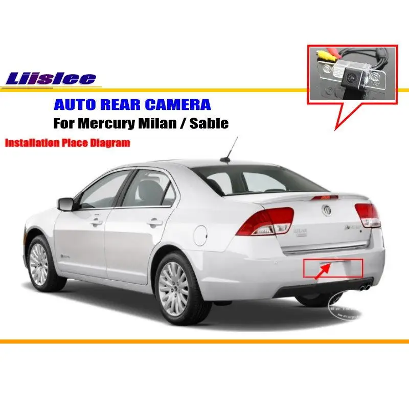 

Liislee Reverse Back Up Camera For Mercury Milan Sable / Parking Rear View Camera / HD CCD RCA NTST PAL / License Plate Light