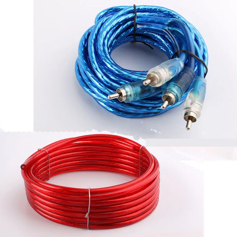 8GA Car Power Amplifier Line Car Audio Modified Subwoofer Matching Copper Clad Aluminum Wire PVC Plastic Outer Skin High Quality