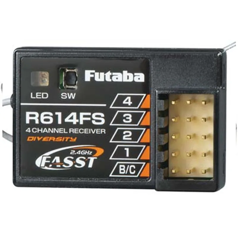 Tarot-RC Original Futaba R614FS 4-Channel FASST Receiver 4PKS for RC car