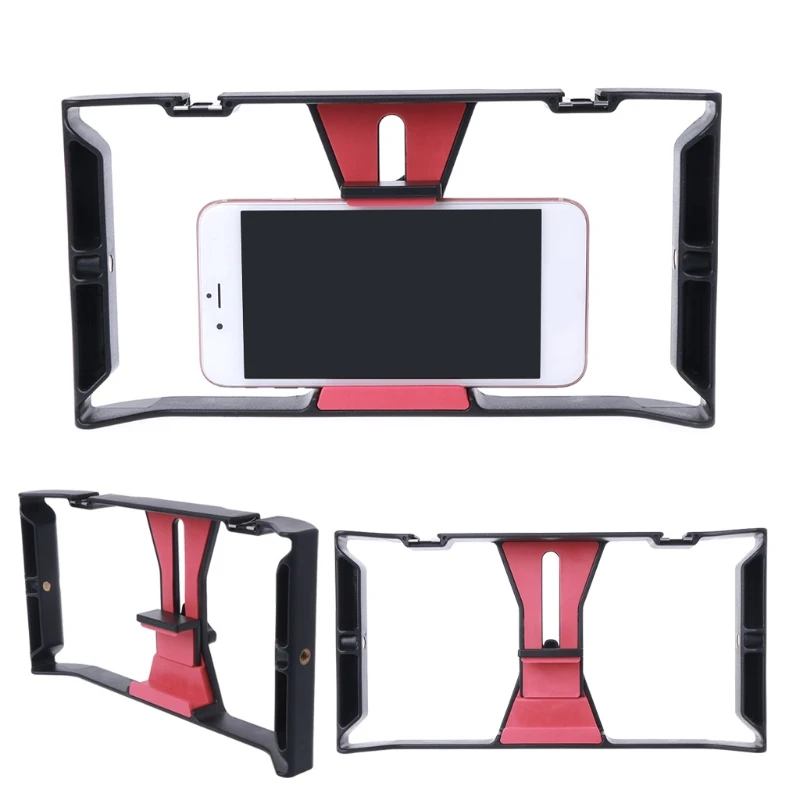 

Adjustable Handheld Phone Camera Video Stabilizer Holder Frame Rig Grip Mount