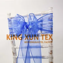 20 цветов прозрачная лента на стул из органзы банты 18x275 см Свадебная вечеринка Церемония по случаю события украшения стула Пояса